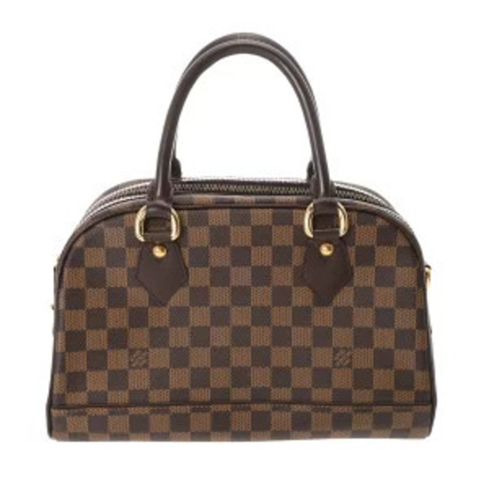 Louis Vuitton Damier Duomo Brown Canvas Boston Bag